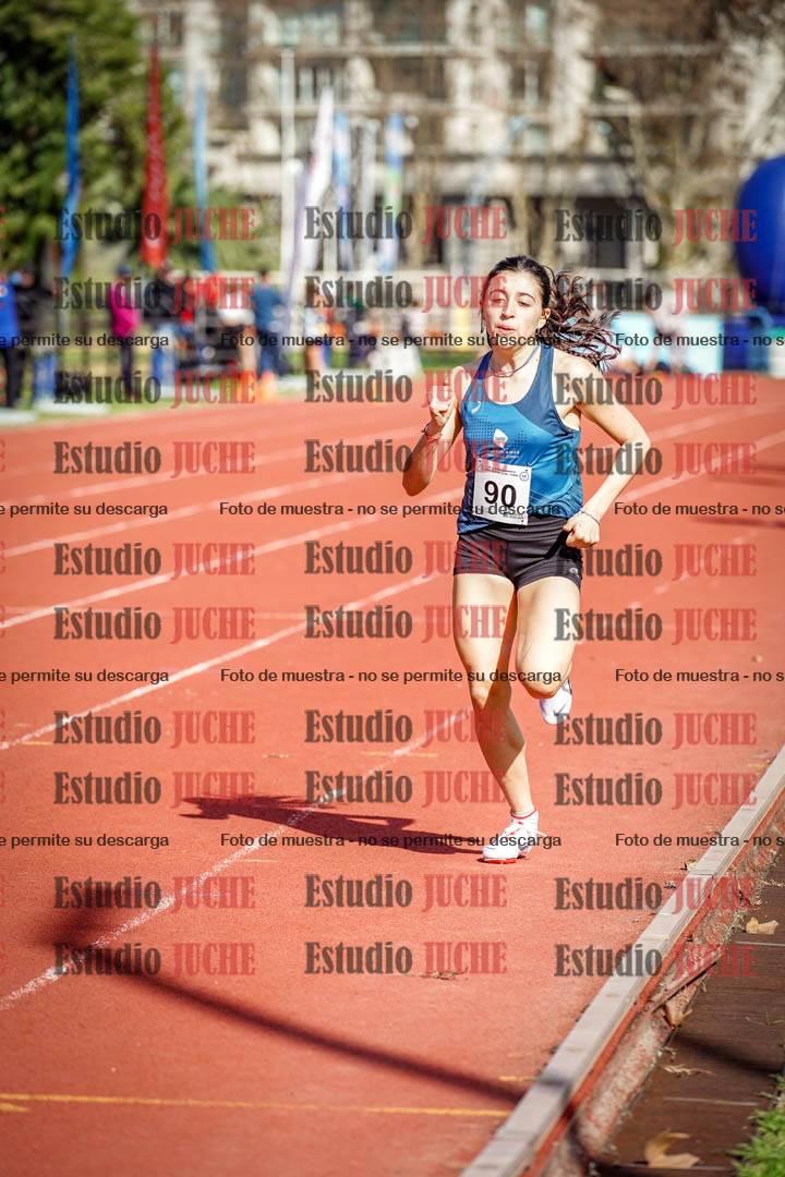 Fotos de los 800 m llanos de mujeres - heptatlón 7