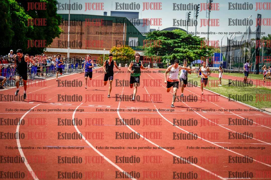 Fotos de los 400 m llanos de varones