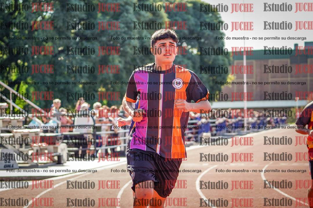 Fotos de los 100 m llanos de varones
