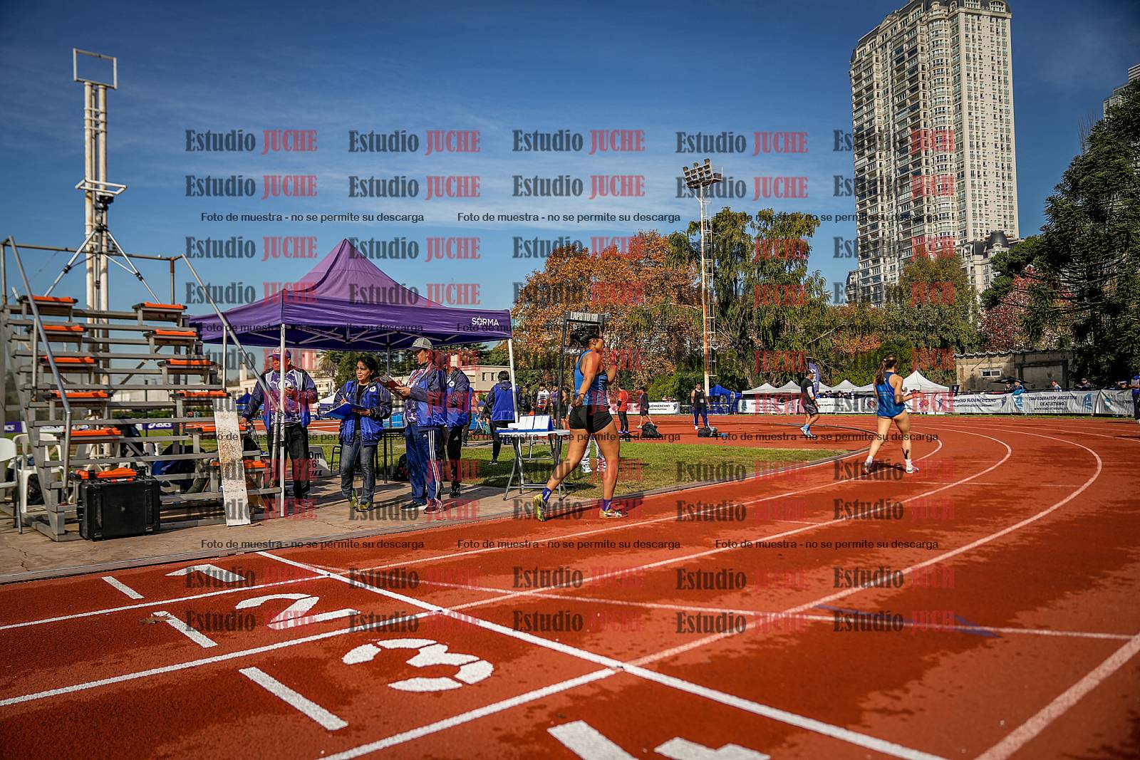 Fotos de los 800 m de mujeres - heptatlón 7