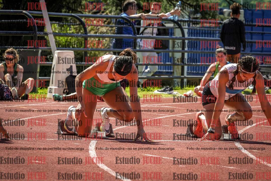 Fotos de los 100 m llanos de mujeres
