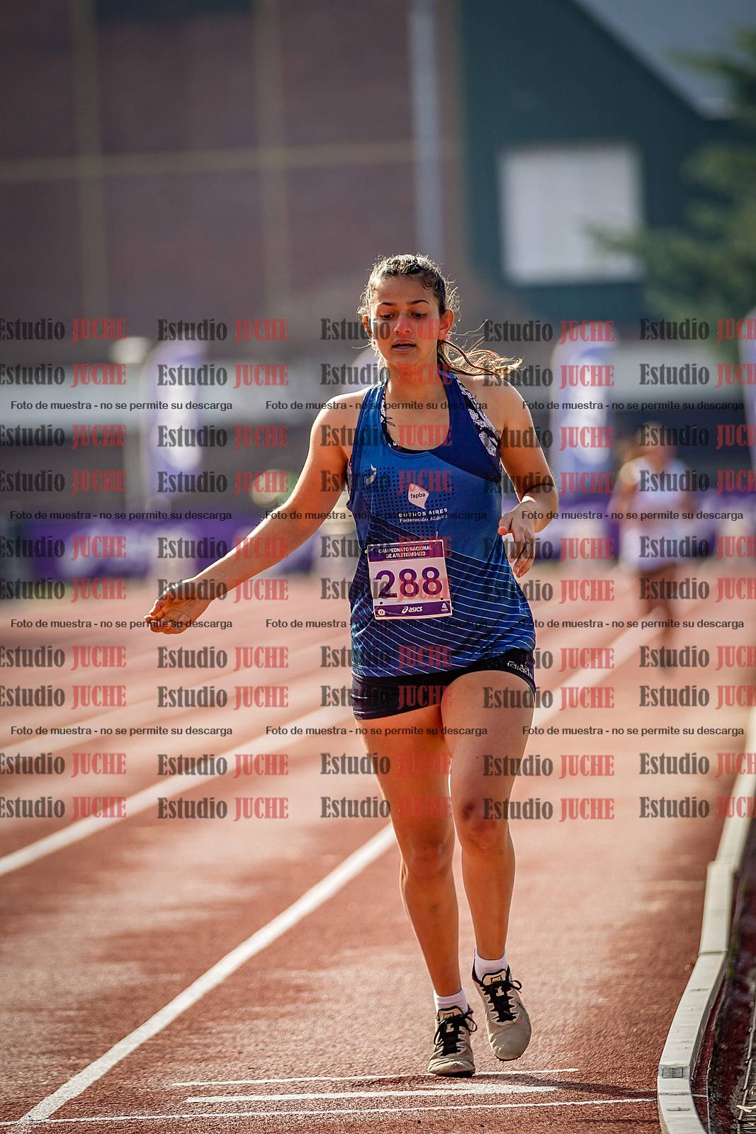 Fotos de los 800 m de mujeres - heptatlón 7