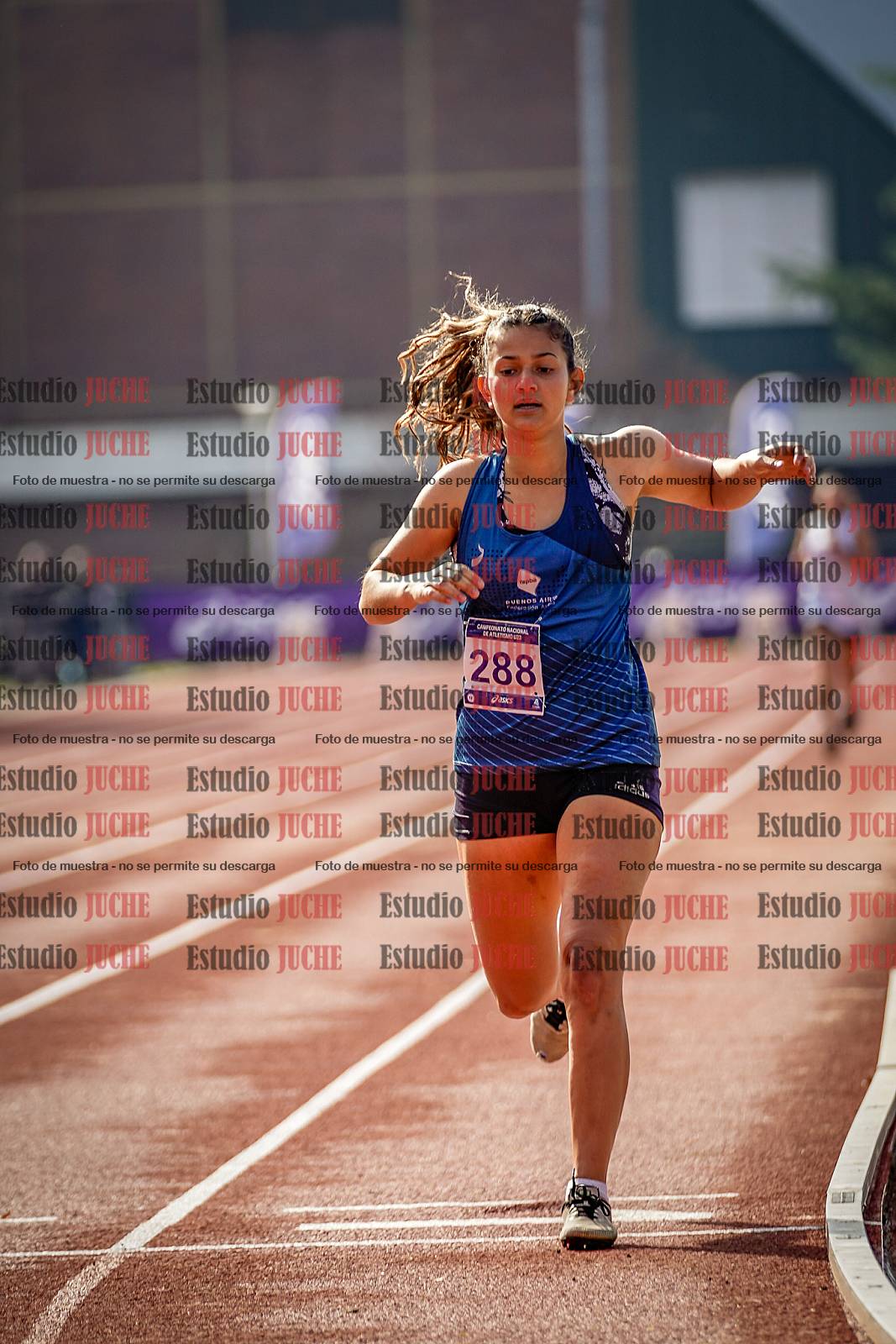 Fotos de los 800 m de mujeres - heptatlón 7