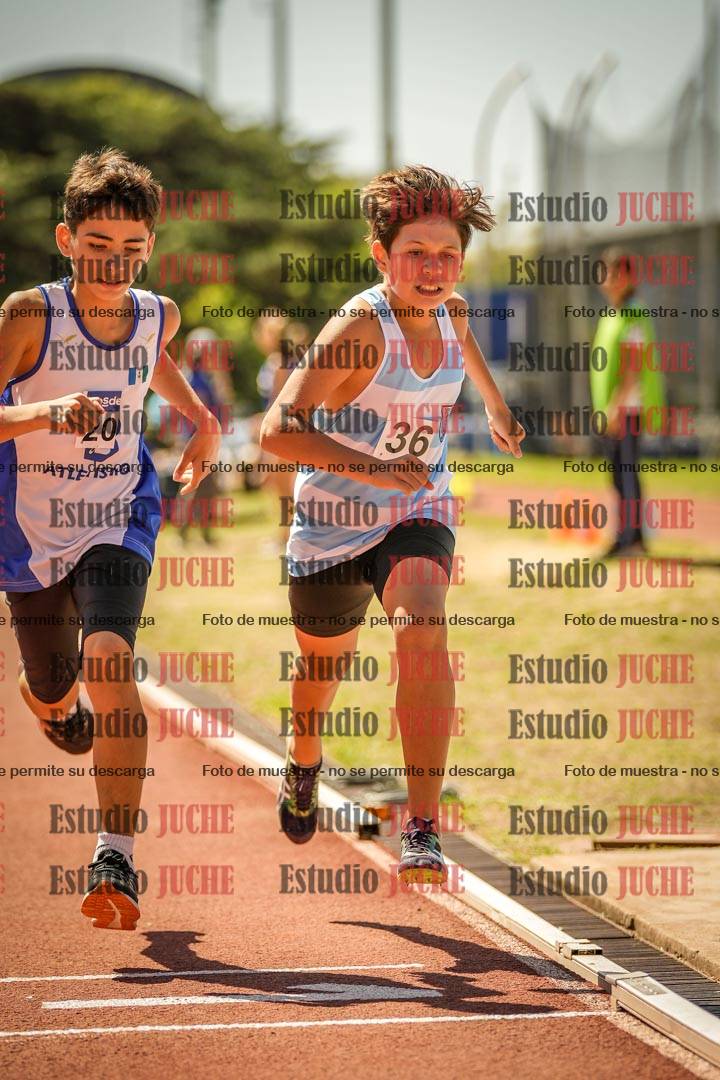 Fotos de los 600 m llanos de varones
