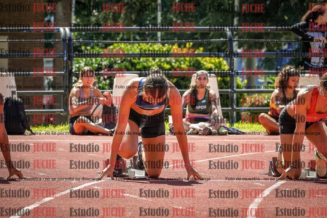 Fotos de los 100 m llanos de mujeres