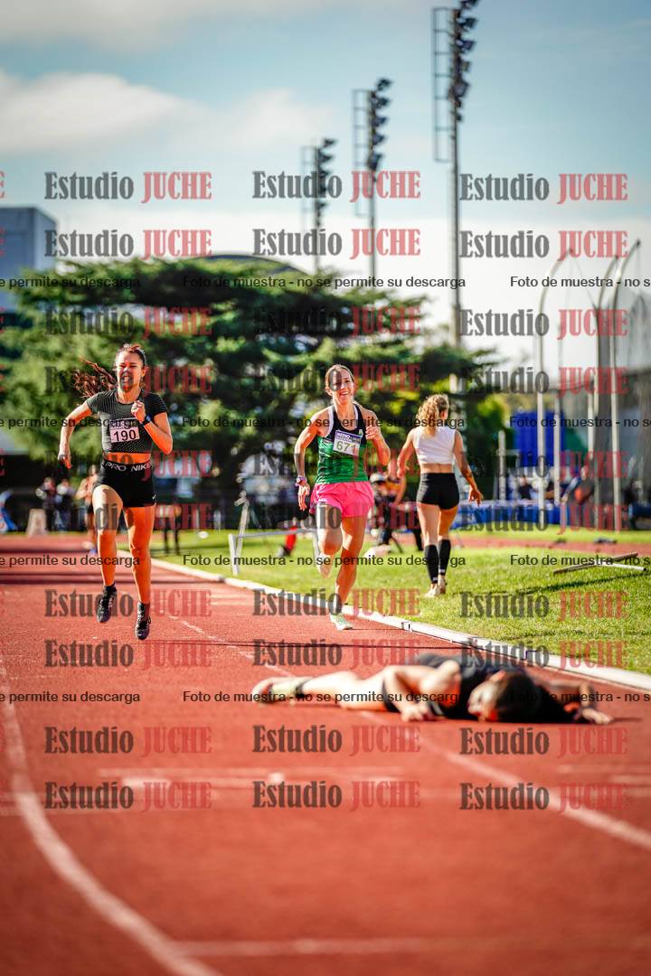 Fotos de los 1500 m de mujeres