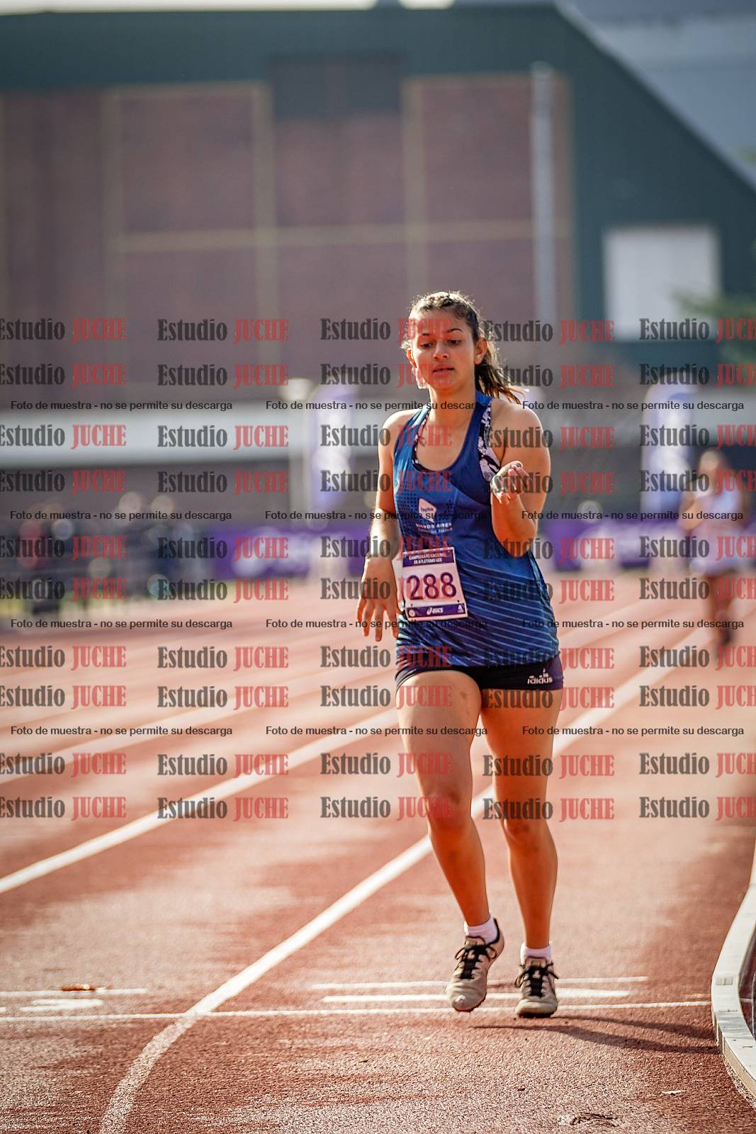 Fotos de los 800 m de mujeres - heptatlón 7