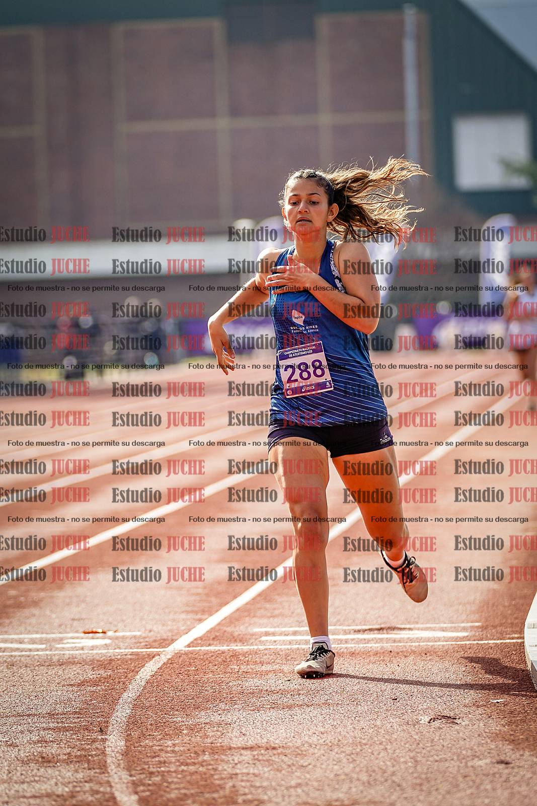 Fotos de los 800 m de mujeres - heptatlón 7