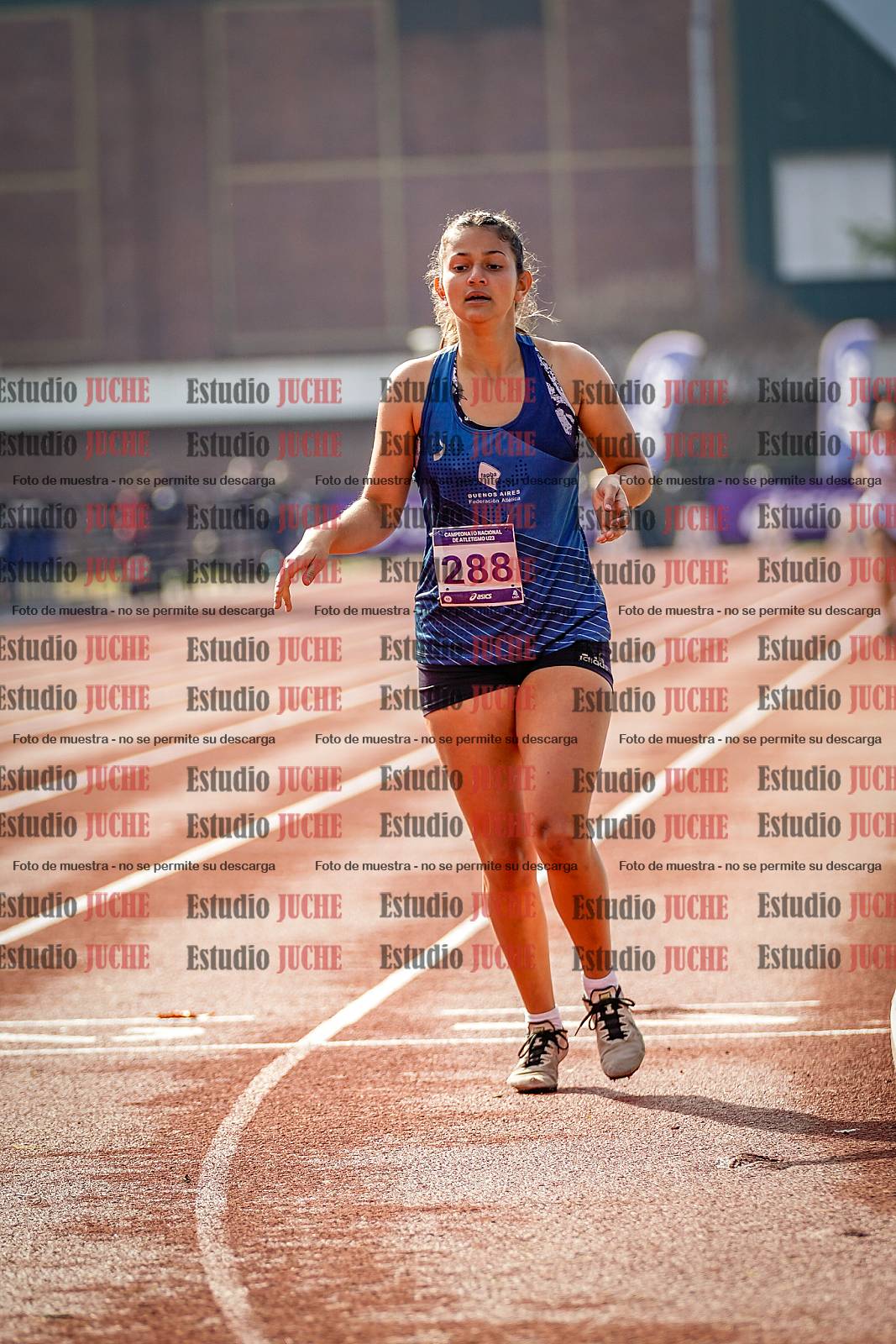 Fotos de los 800 m de mujeres - heptatlón 7