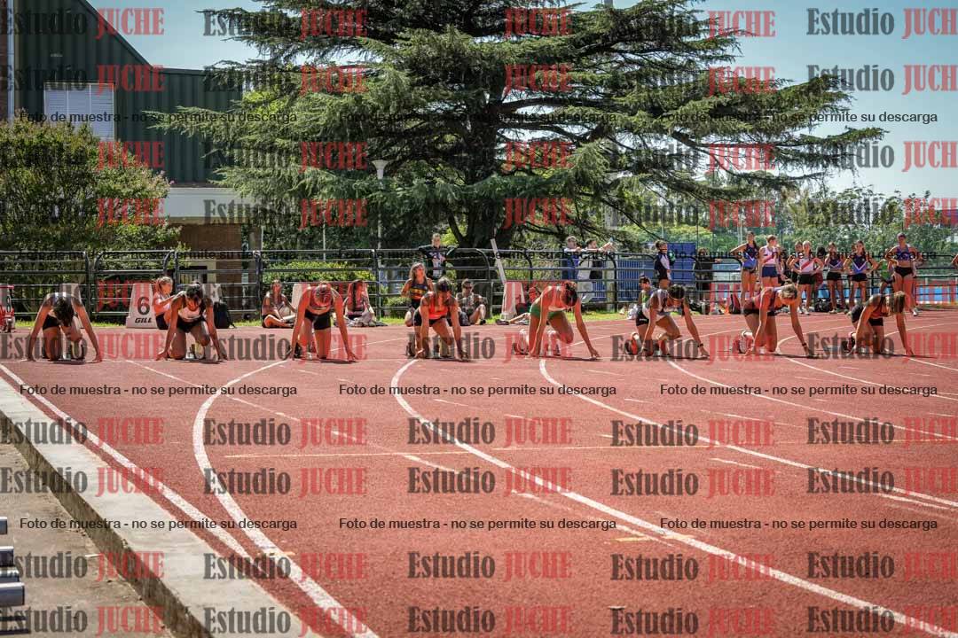 Fotos de los 100 m llanos de mujeres