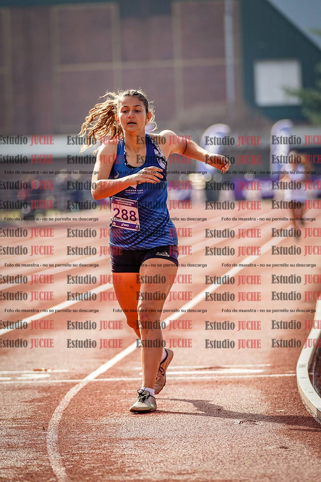 Fotos de los 800 m de mujeres - heptatlón 7