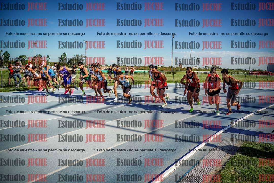 Fotos de los 1500 m llanos de varones
