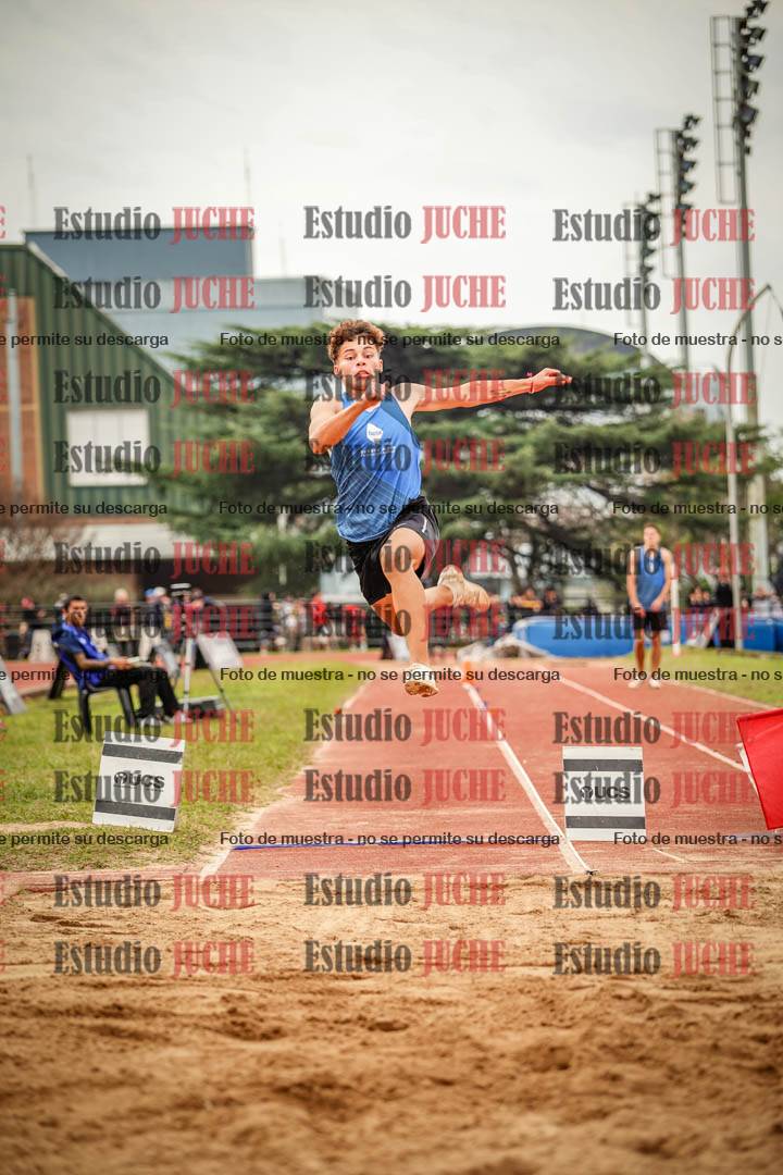 Fotos del salto en largo de varones - decatlón 2