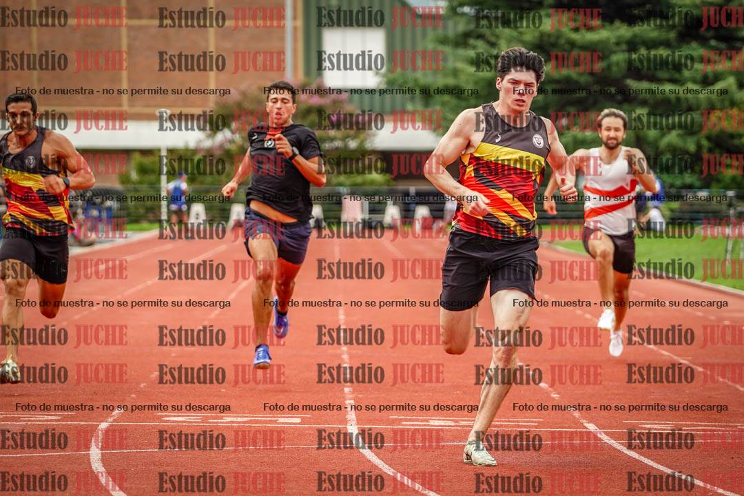 Fotos de los 100 m llanos de varones - decatlón 1
