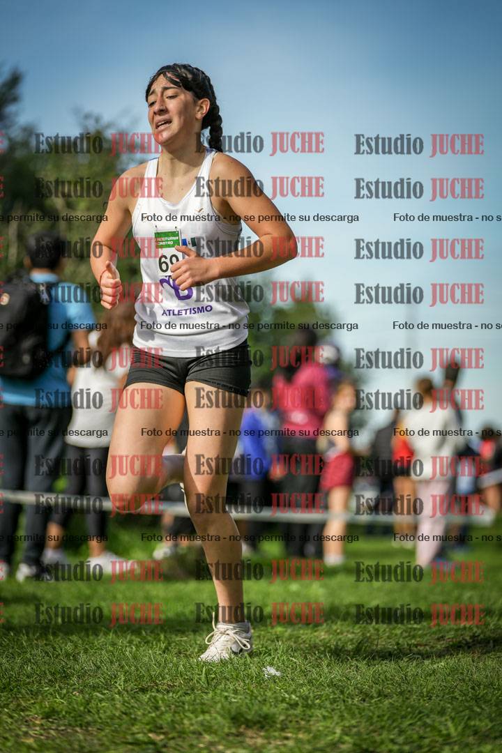 Fotos de la llegada del cross de 1500 m