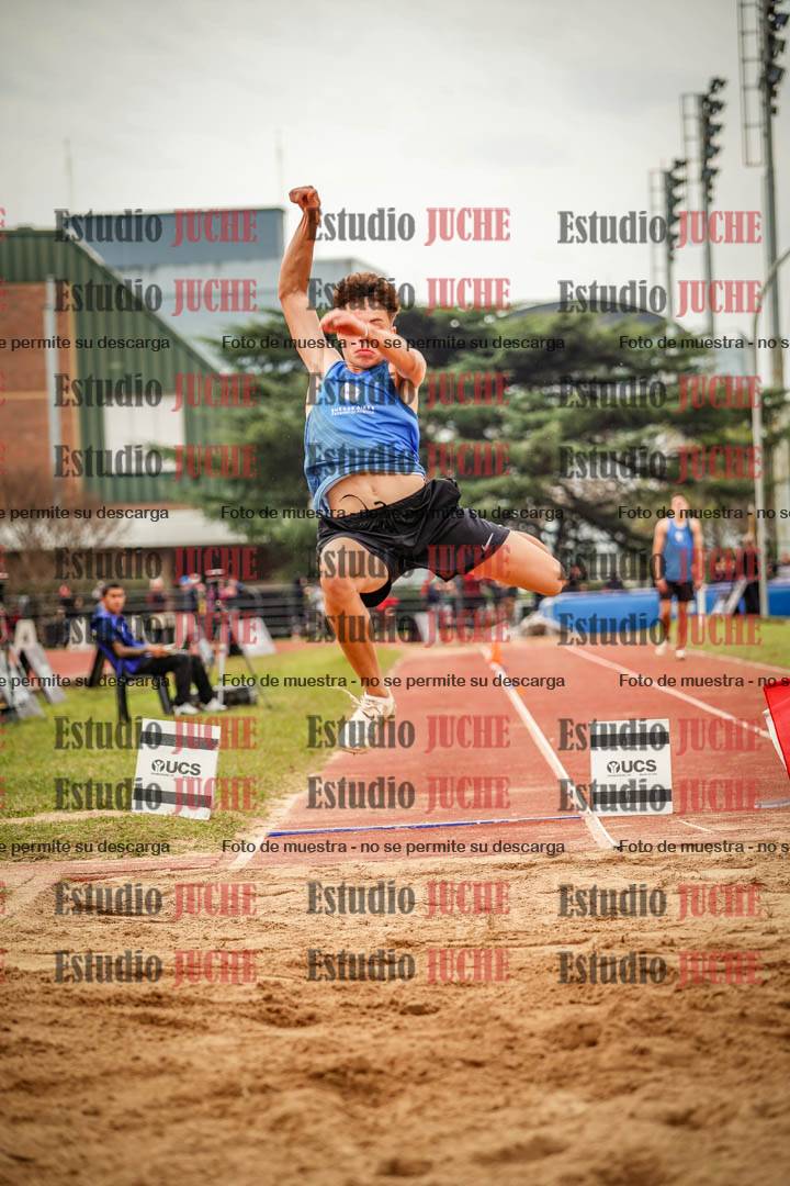 Fotos del salto en largo de varones - decatlón 2