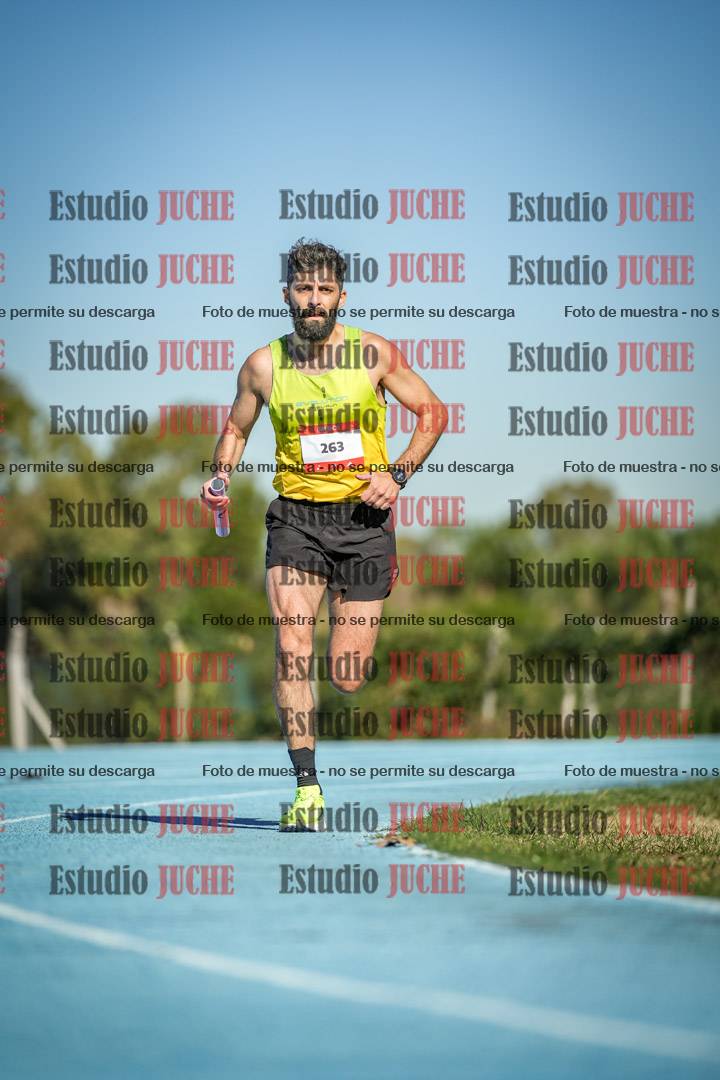 Fotos durante los relevos