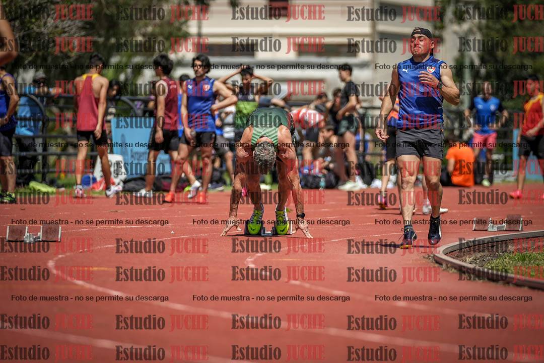 Fotos de los 200 m llanos de varones