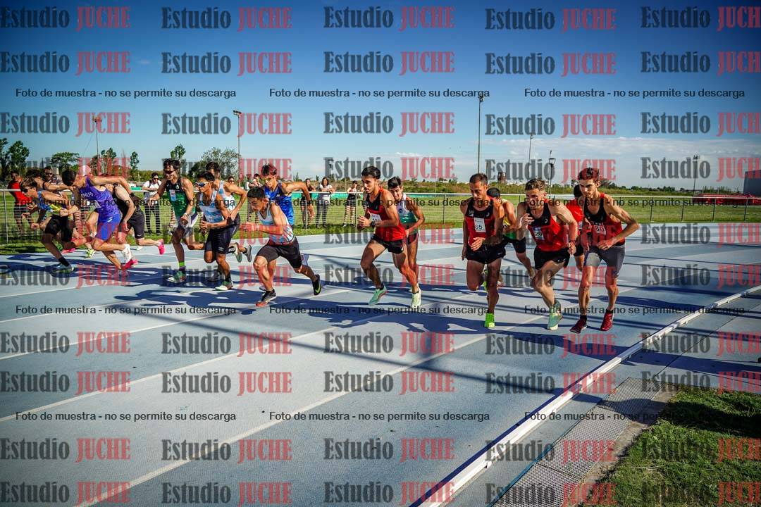 Fotos de los 1500 m llanos de varones