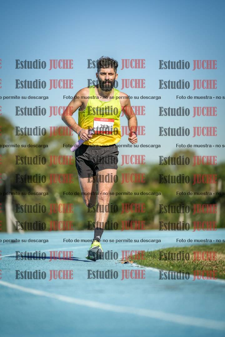 Fotos durante los relevos