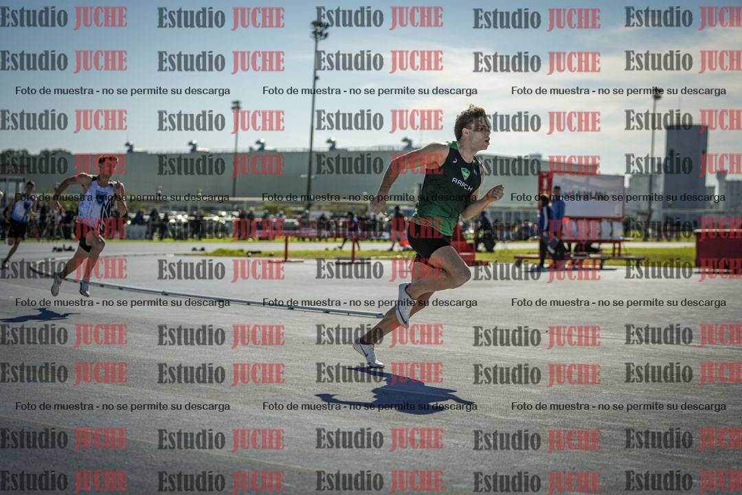 Fotos de los 400 m llanos de varones