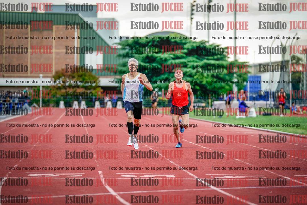 Fotos de los 400 m llanos de varones
