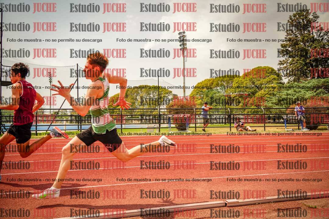 Fotos de los 200 m llanos de varones