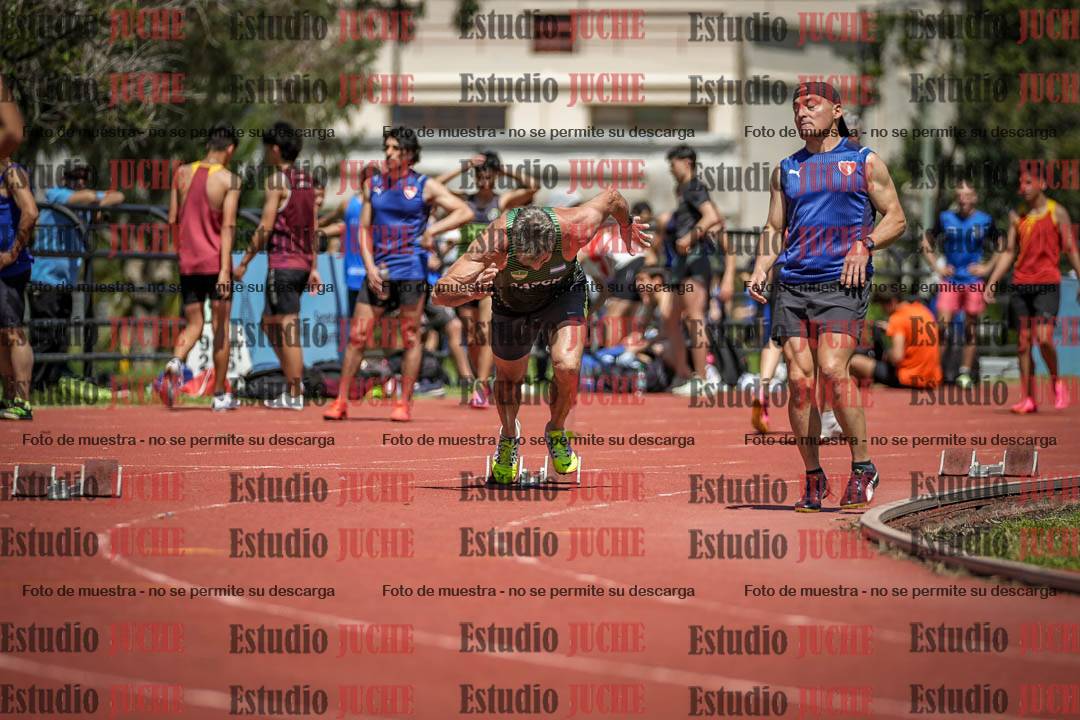 Fotos de los 200 m llanos de varones