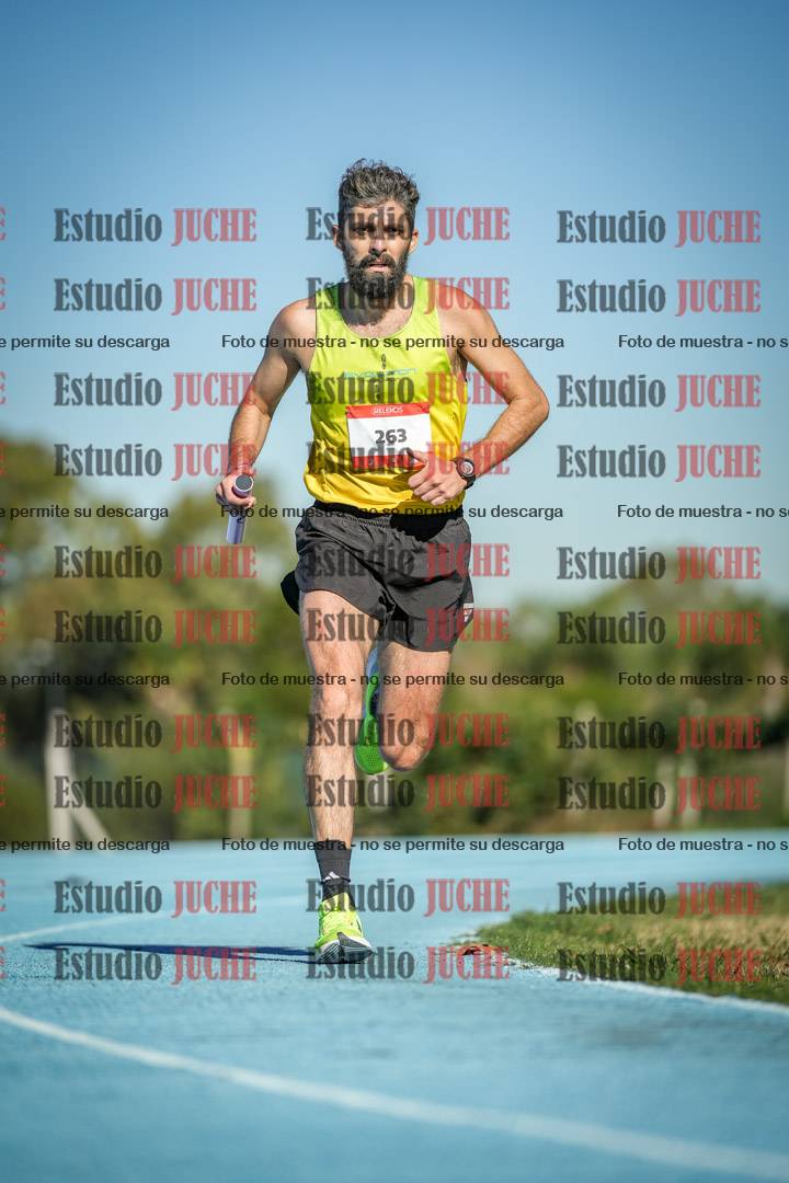 Fotos durante los relevos