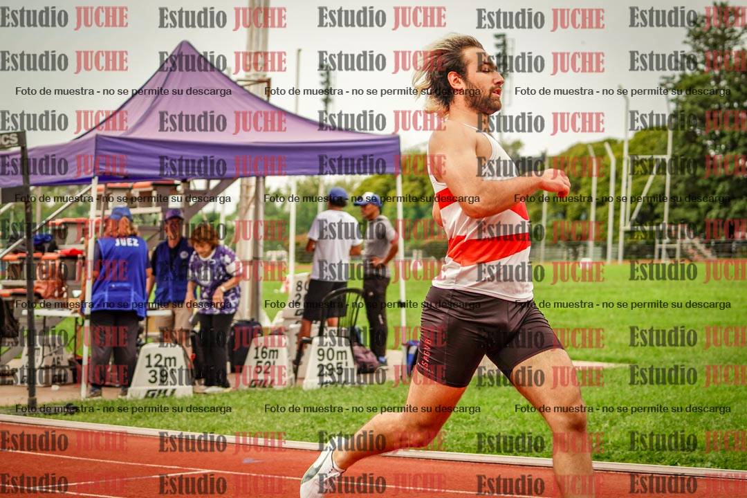 Fotos de los 100 m llanos de varones - decatlón 1