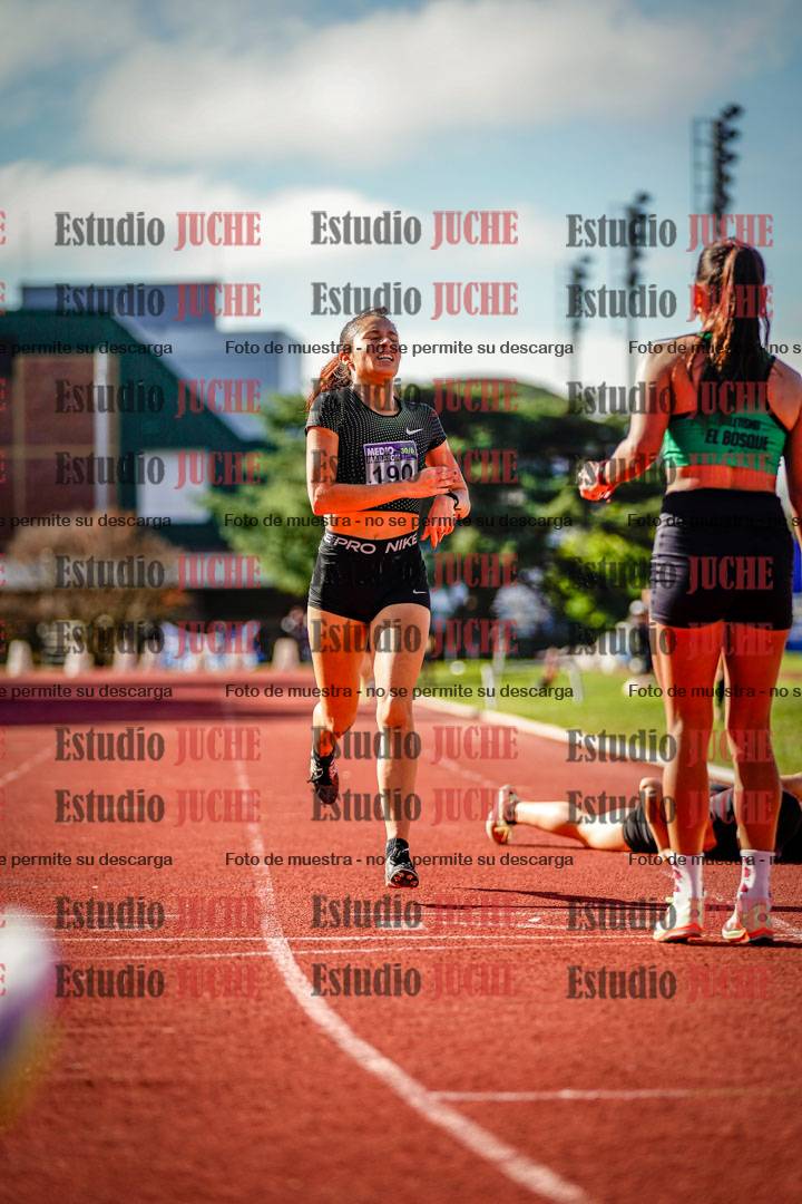 Fotos de los 1500 m de mujeres