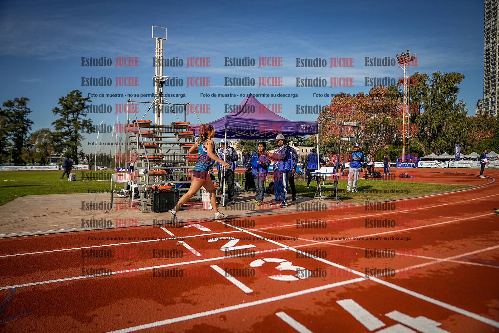 Fotos de los 800 m de mujeres - heptatlón 7