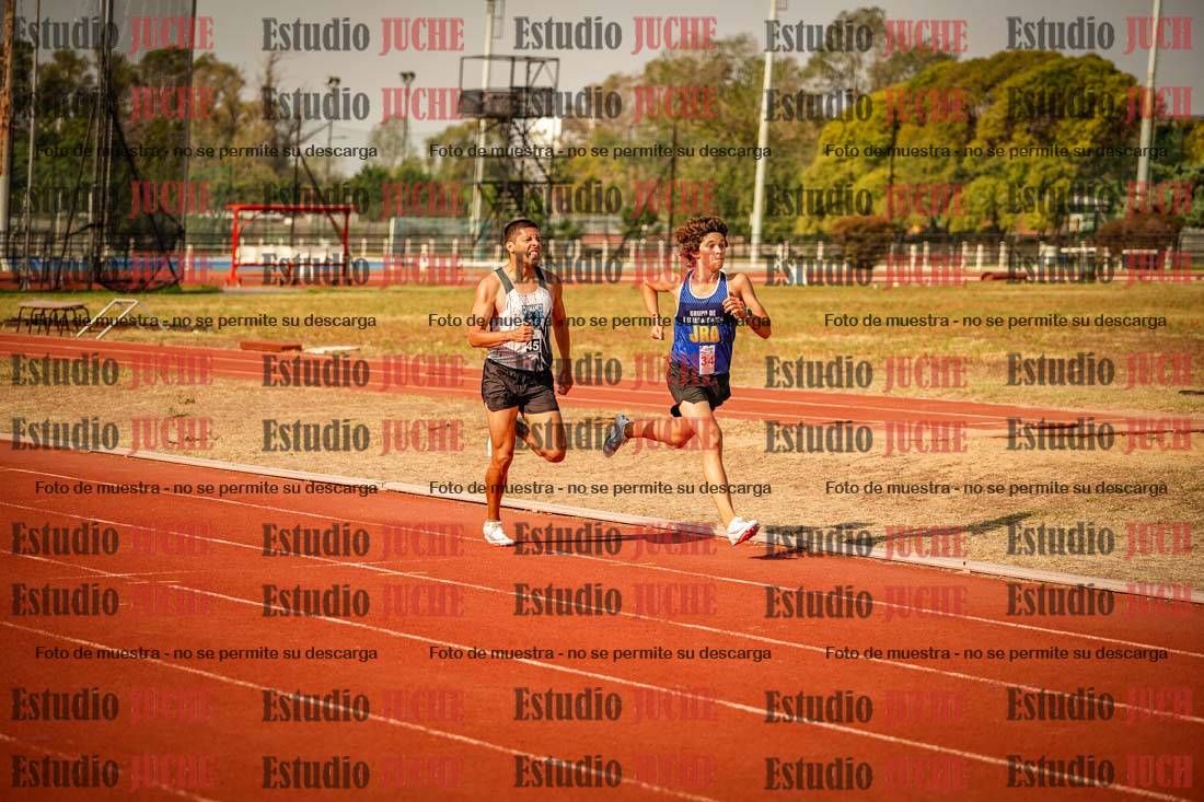 Fotos de los 1500 m llanos de varones