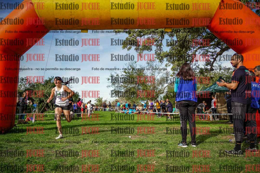Fotos de la llegada del cross de 1500 m
