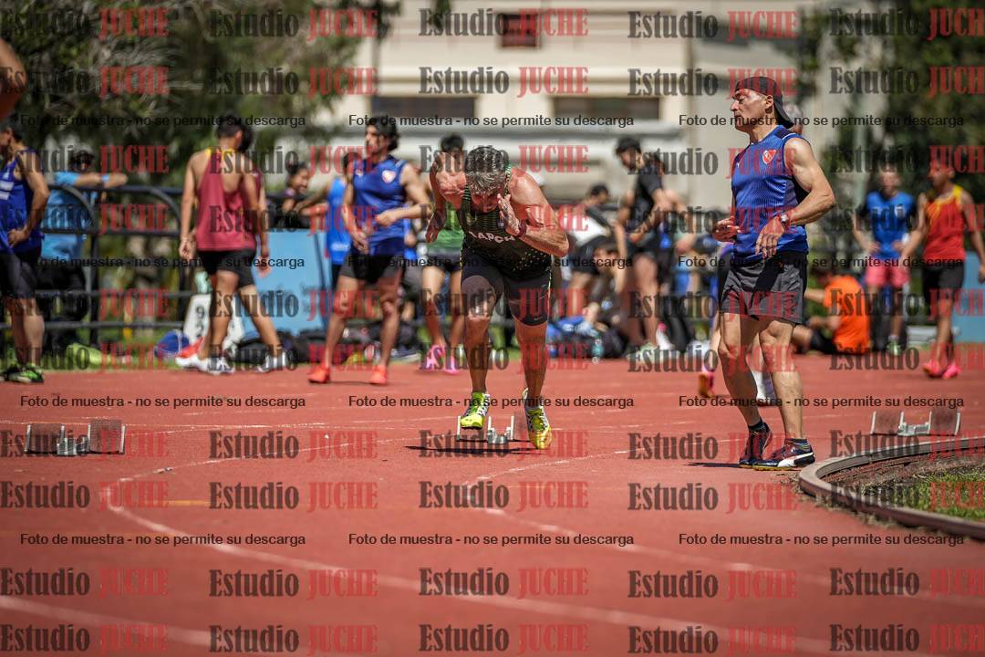 Fotos de los 200 m llanos de varones