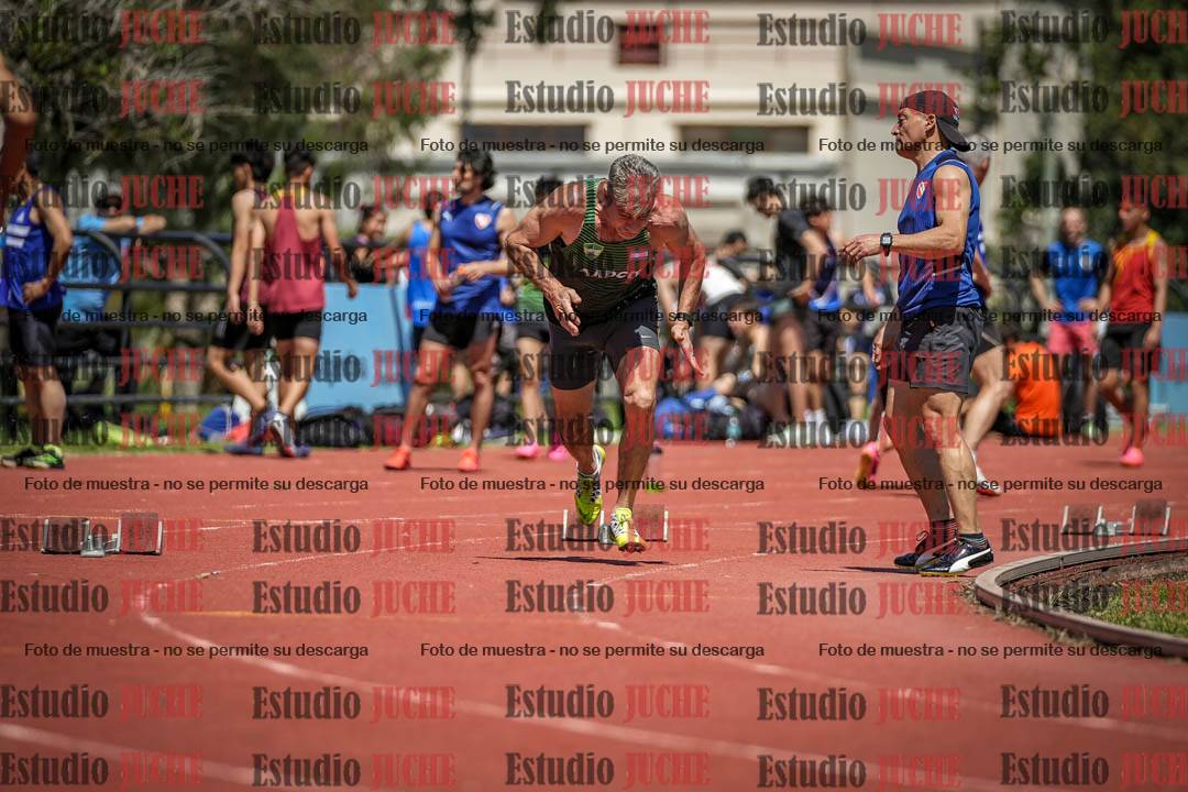 Fotos de los 200 m llanos de varones