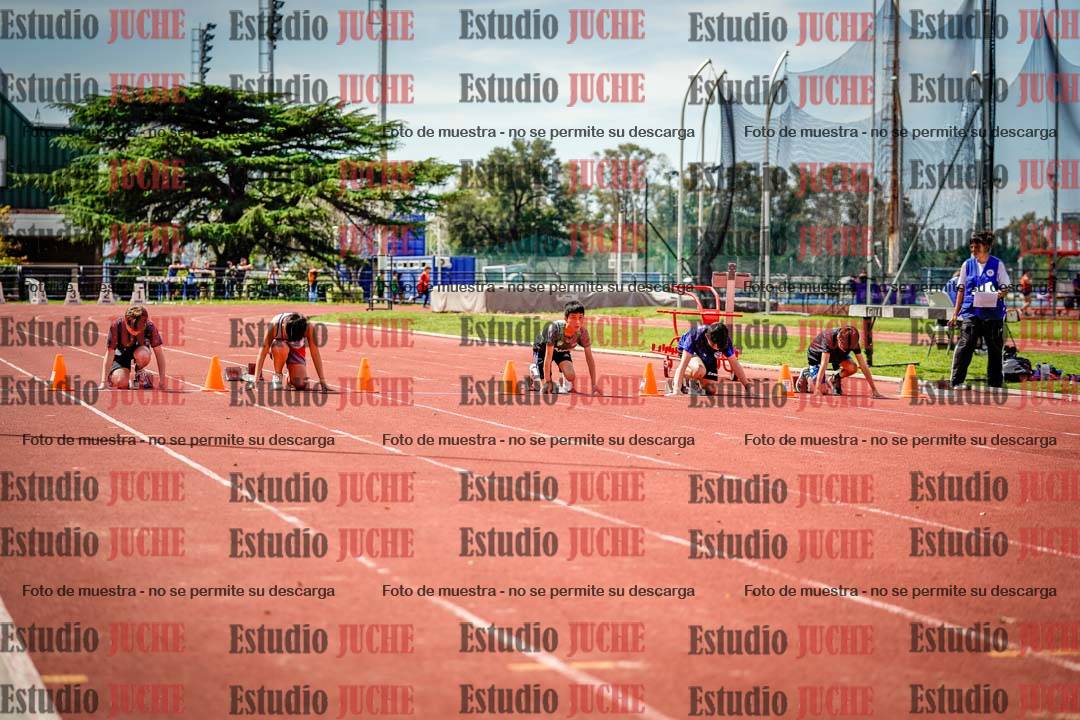 Fotos de los 50 m llanos de varones