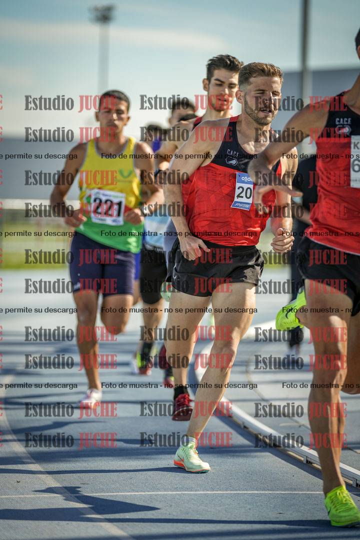 Fotos de los 1500 m llanos de varones