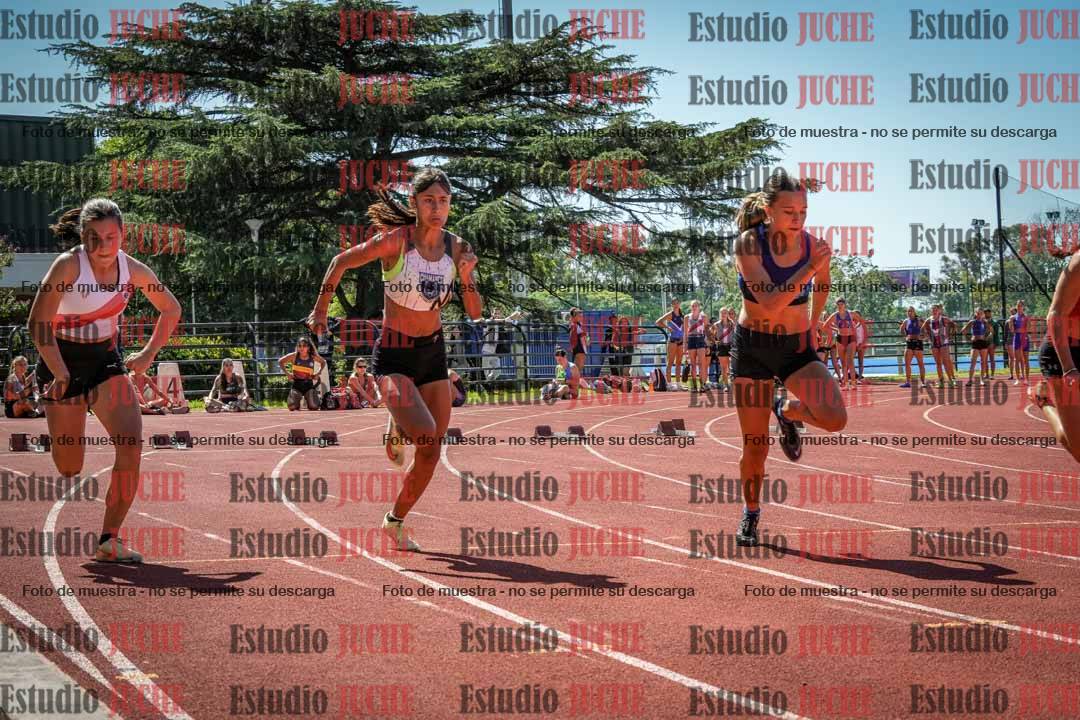 Fotos de los 100 m llanos de mujeres