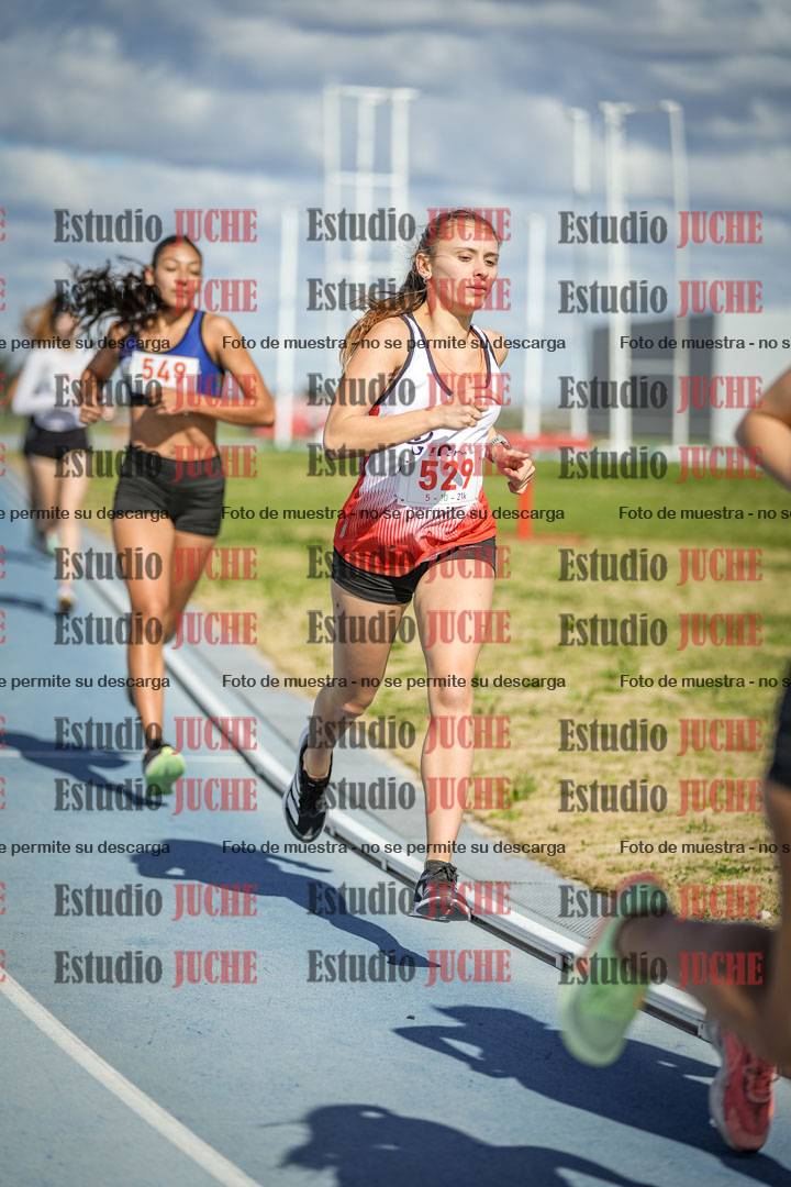 Fotos de los 5000 m llanos de mujeres