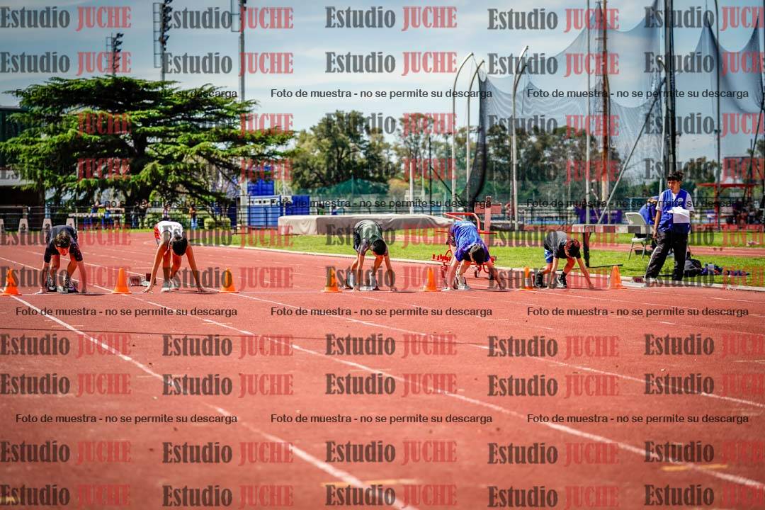 Fotos de los 50 m llanos de varones