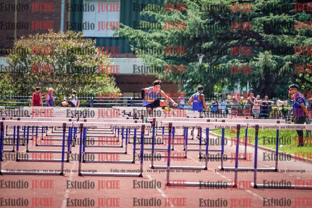 Fotos de los 110 m con vallas de varones