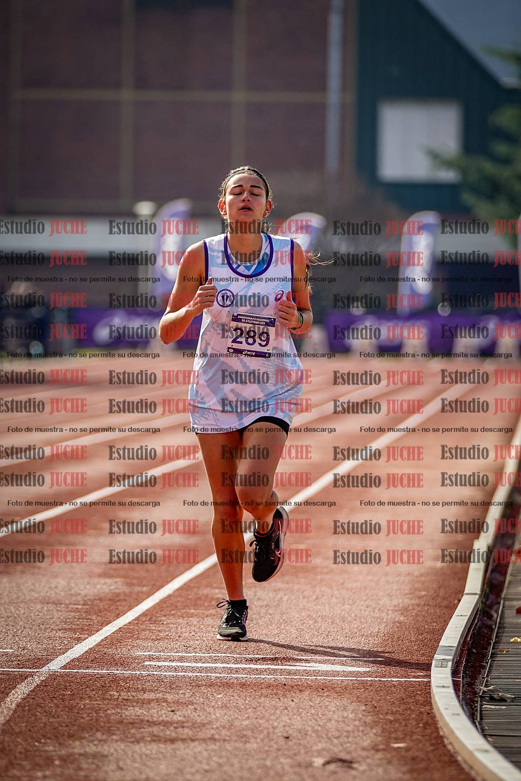 Fotos de los 800 m de mujeres - heptatlón 7