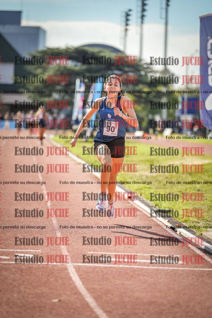Fotos de los 800 m llanos de mujeres - heptatlón 7