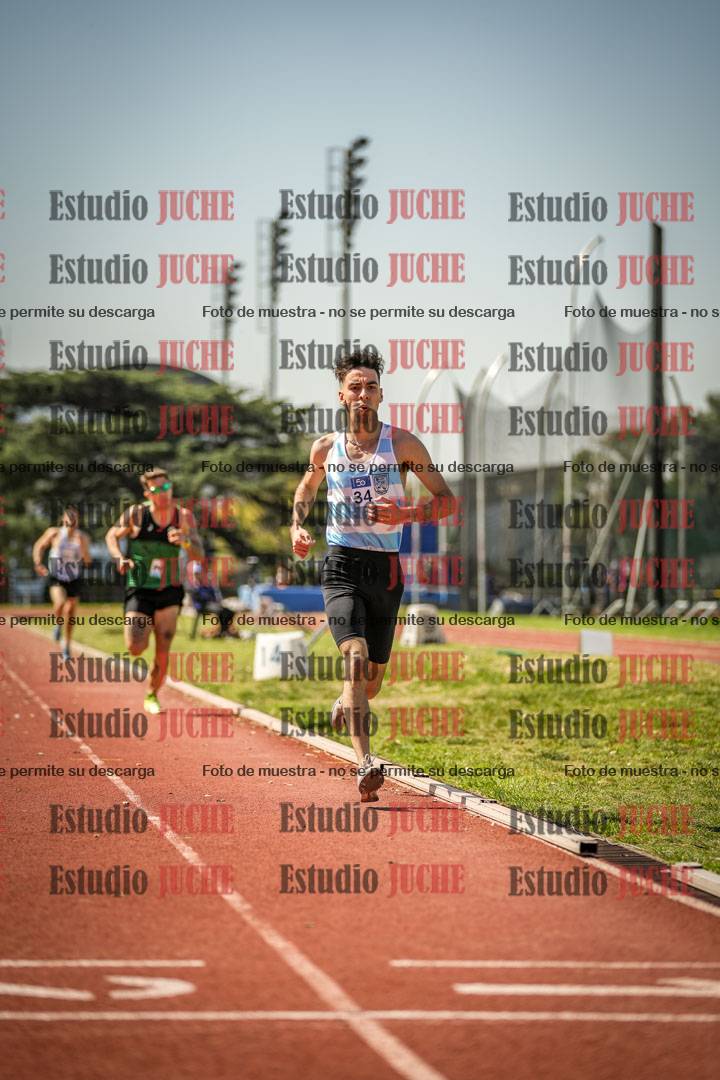 Fotos de los 1500 m llanos de varones