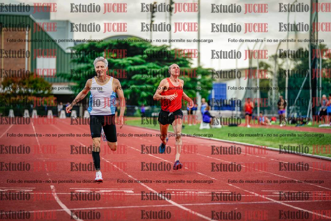 Fotos de los 400 m llanos de varones