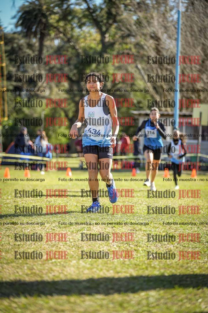 Fotos de la llegada del cross de 2000 m