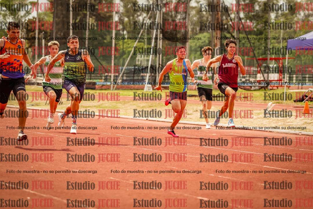 Fotos de los 200 m llanos de varones