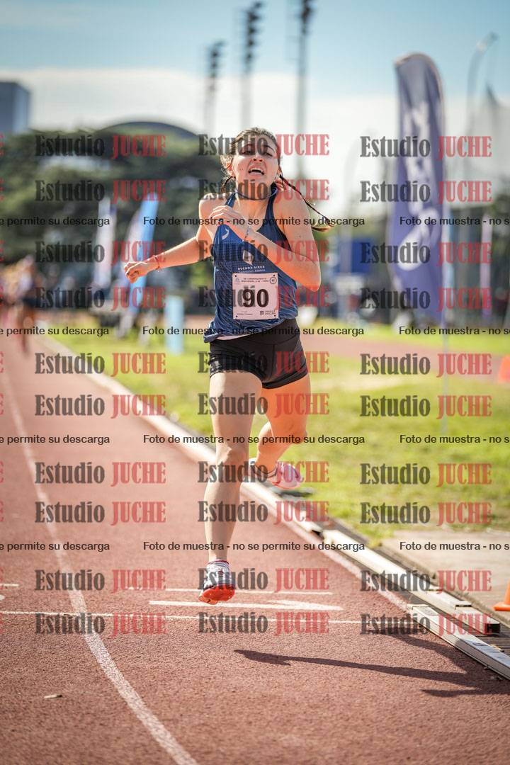 Fotos de los 800 m llanos de mujeres - heptatlón 7