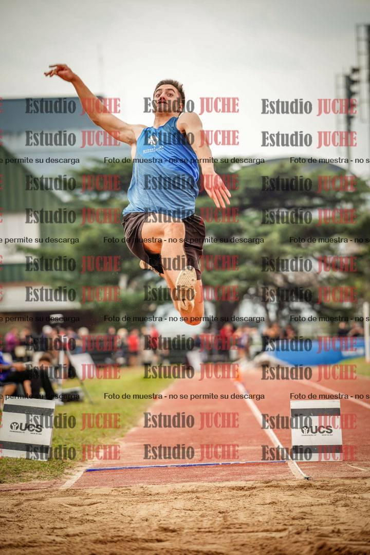 Fotos del salto en largo de varones - decatlón 2